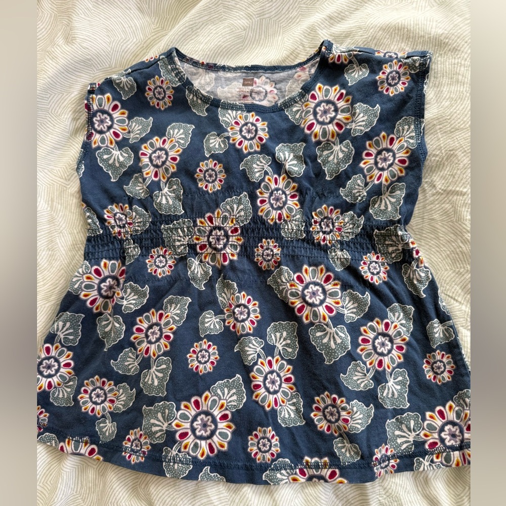 Tea collection size 6, short, sleeved tunic shirt